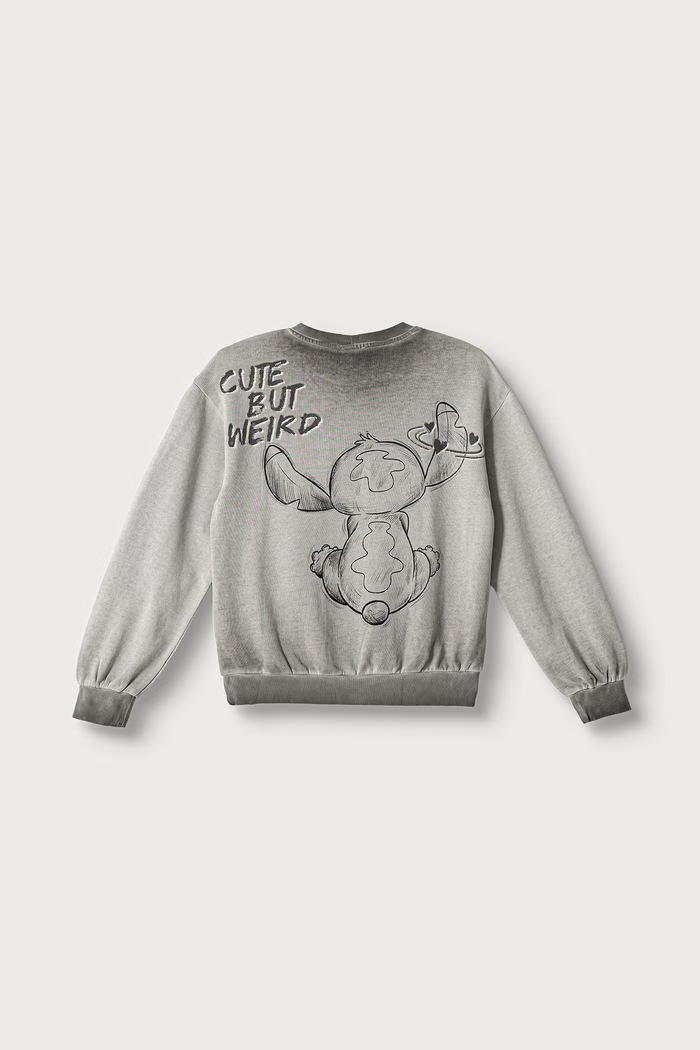 United Colors of Benetton Felpa per bambini in cotone 3WITC10U5.G.Seasonal grigio AW26