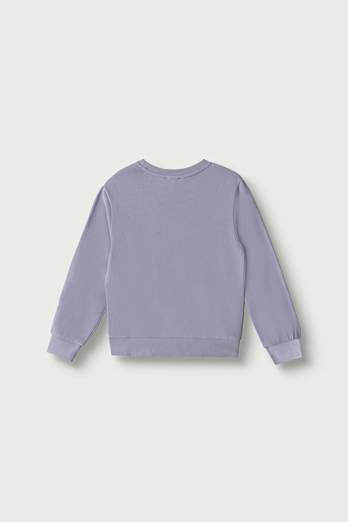 United Colors of Benetton Felpa per bambini in cotone 3J70G10NG.P.Seasonal violetto AW26
