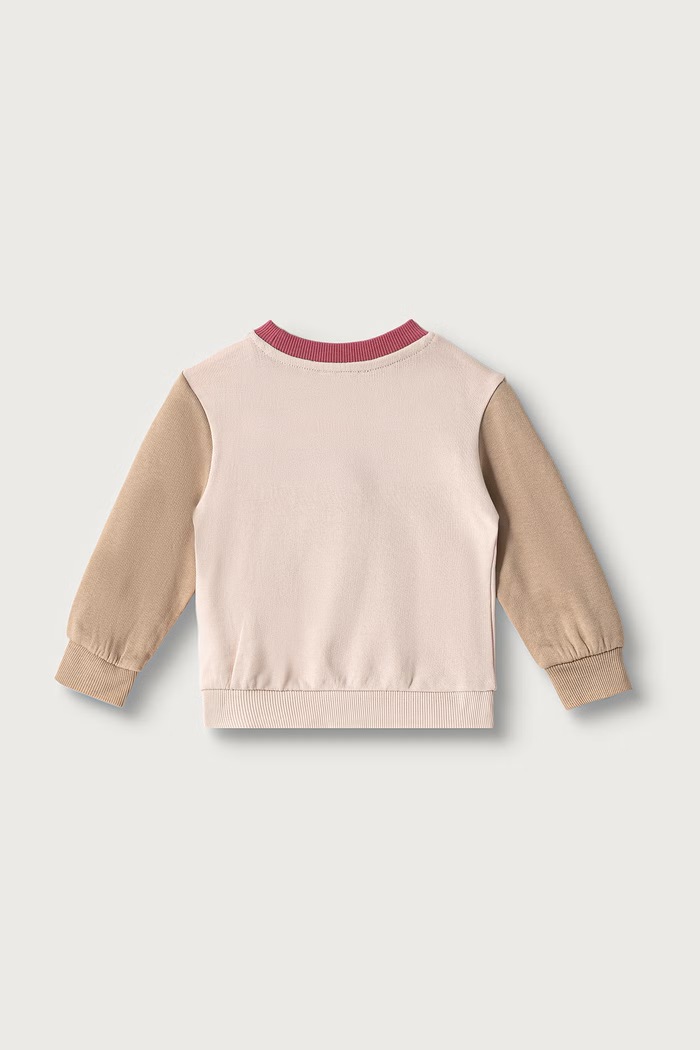 United Colors of Benetton Felpa per bambini in cotone 3J70G10NG.P.Seasonal multicolore AW26