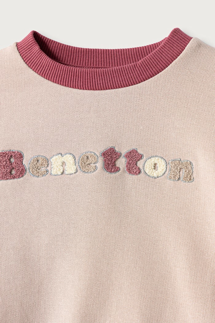 BIMBA United Colors of Benetton Felpa per bambini in cotone 3J70G10NG.P.Seasonal multicolore