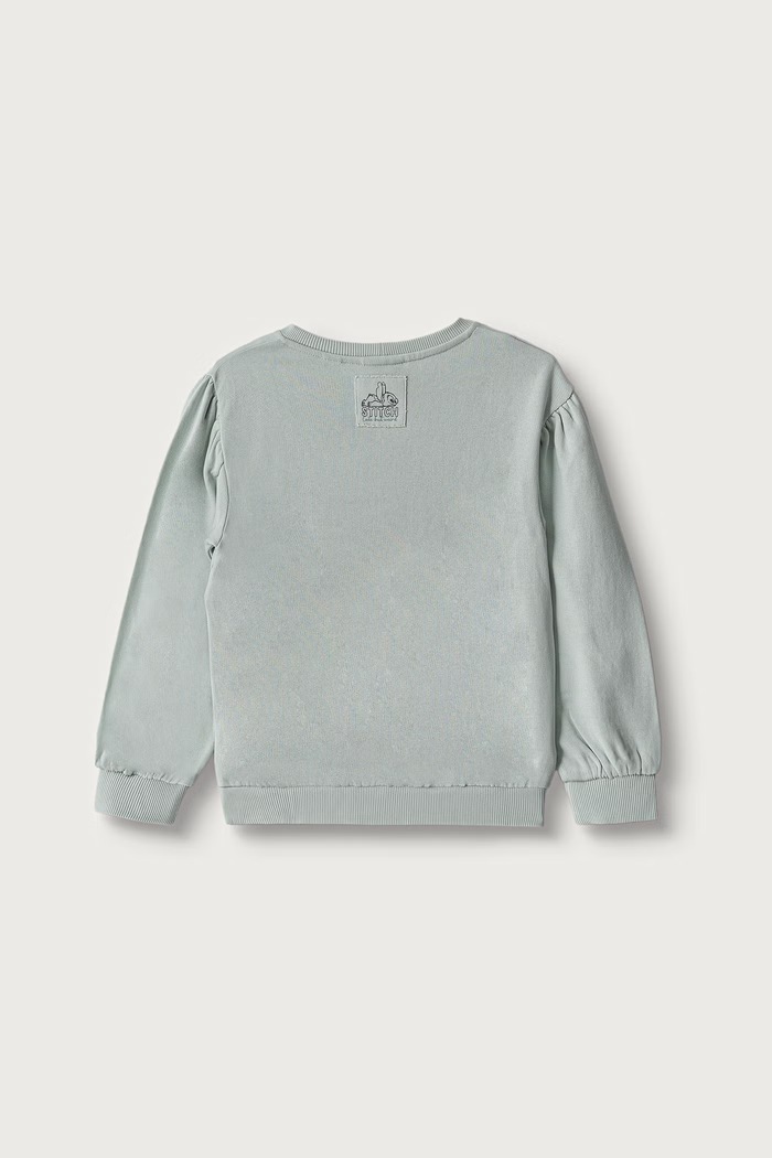 United Colors of Benetton Felpa per bambini in cotone 3J70G10NE.P.Seasonal verde AW26