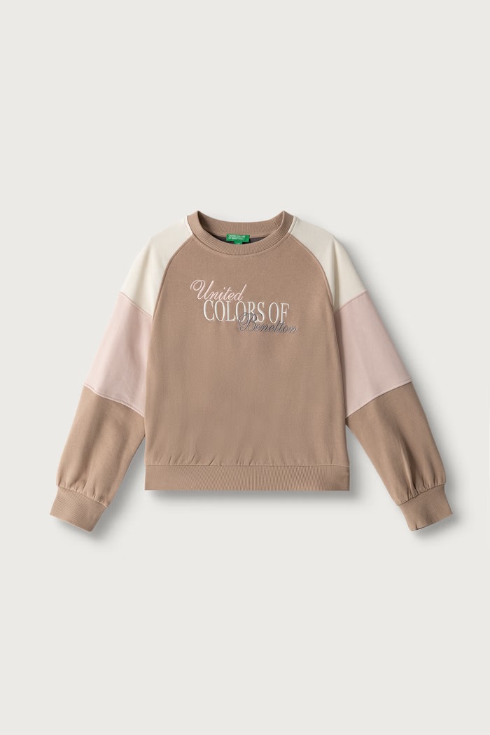United Colors of Benetton Mikina detská bavlnená viacfarebná 3J68C10U7.G.Seasonal