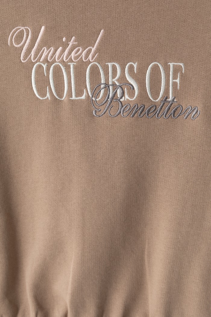 Dievča United Colors of Benetton Mikina detská bavlnená 3J68C10U7.G.Seasonal viacfarebná
