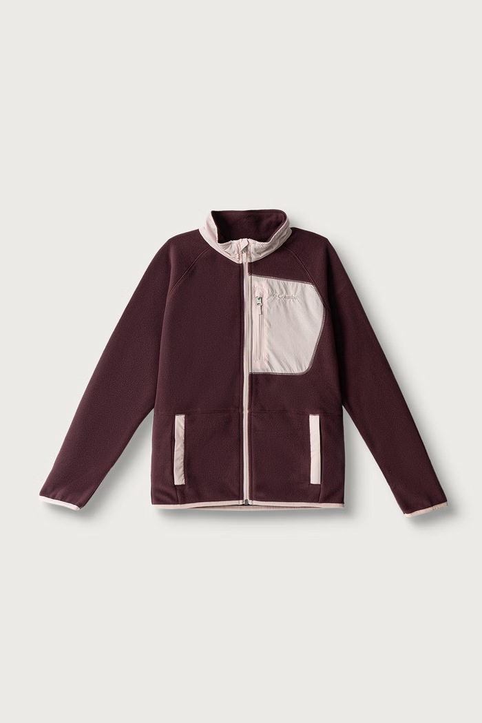 Columbia Bluza rozpinana dziecięca polarowa fioletowy 2156451.G