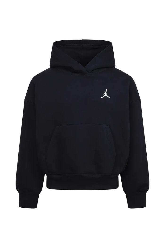 Jordan Bluza z kapturem dziecięca z bawełną 4BD292 czarny AW26