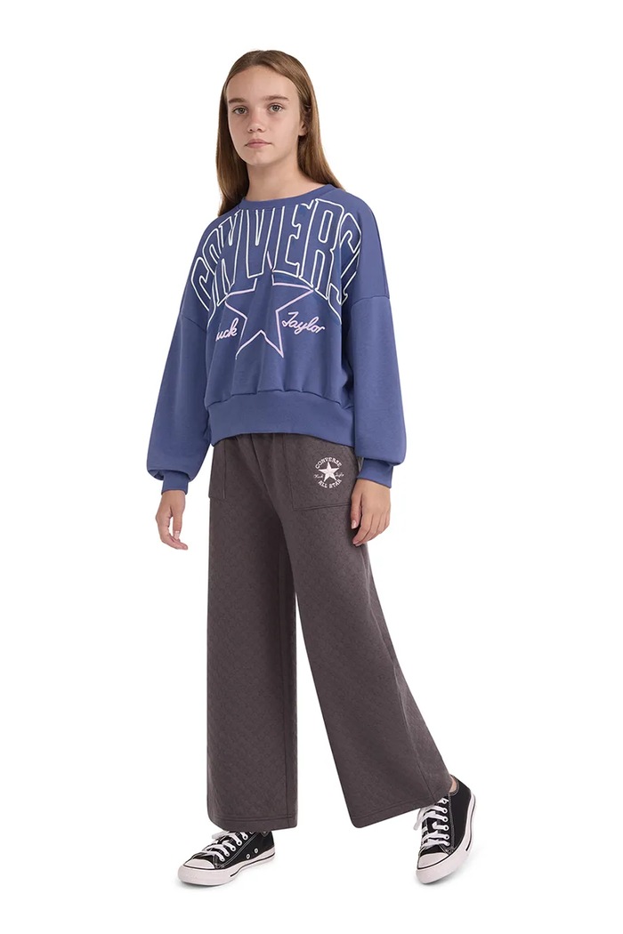 Converse Bluza dziecięca z bawełną 4CJ222