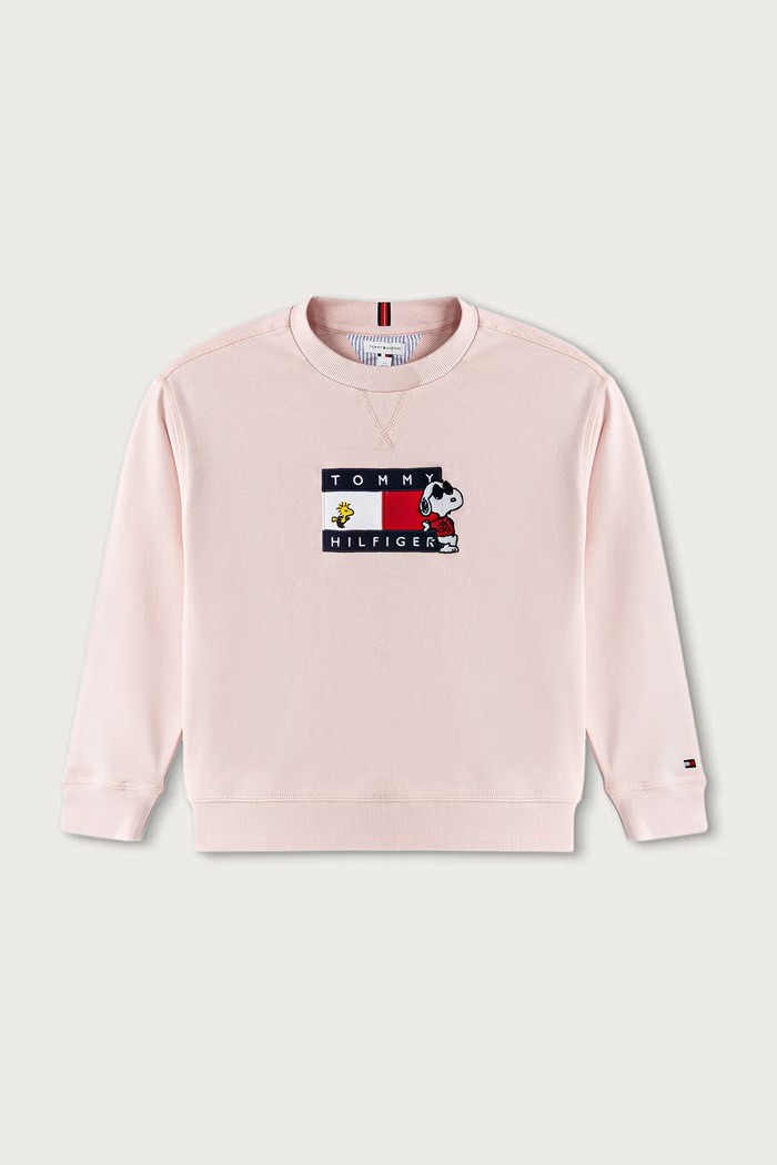 Tommy Hilfiger Bluza dziecięca bawełniana KS0KS00764.G.98.122.9BY różowy AW26