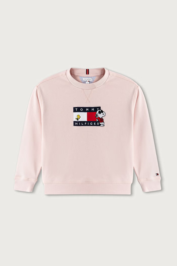 Tommy Hilfiger Bluza dziecięca bawełniana KS0KS00764.G.98.122.9BY różowy AW26