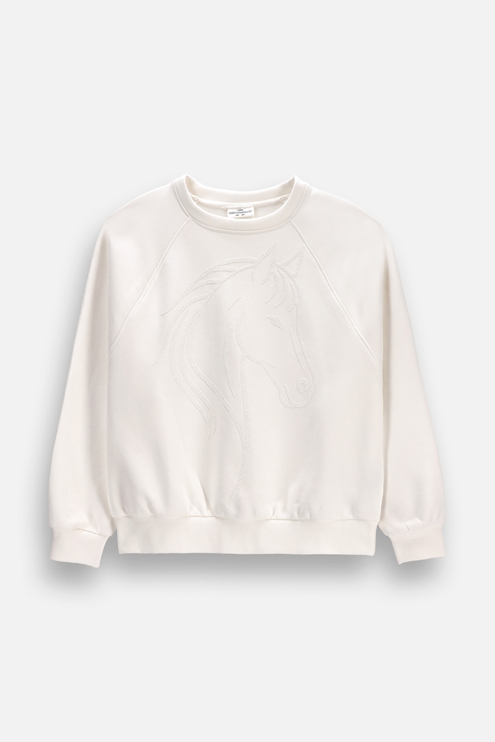 Coccodrillo Bluza dziecięca z bawełną beżowy ZC6132601WGJ