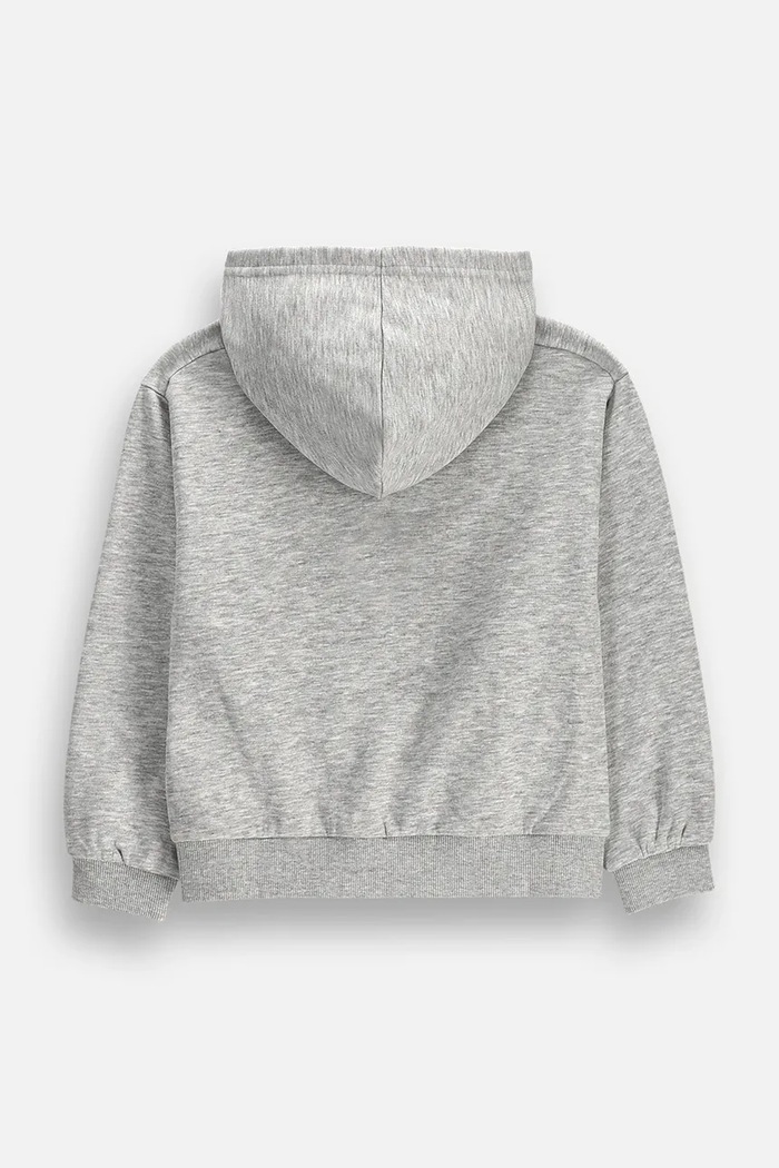 Coccodrillo Mikina s kapucňou detská s bavlnou ZC6132401VGA sivá AW26