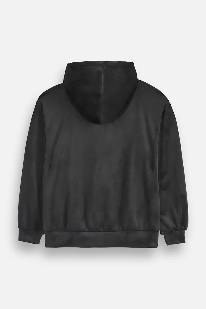 Coccodrillo Rozepínací mikina dětská velurová ZC6132401TGJ černá AW26