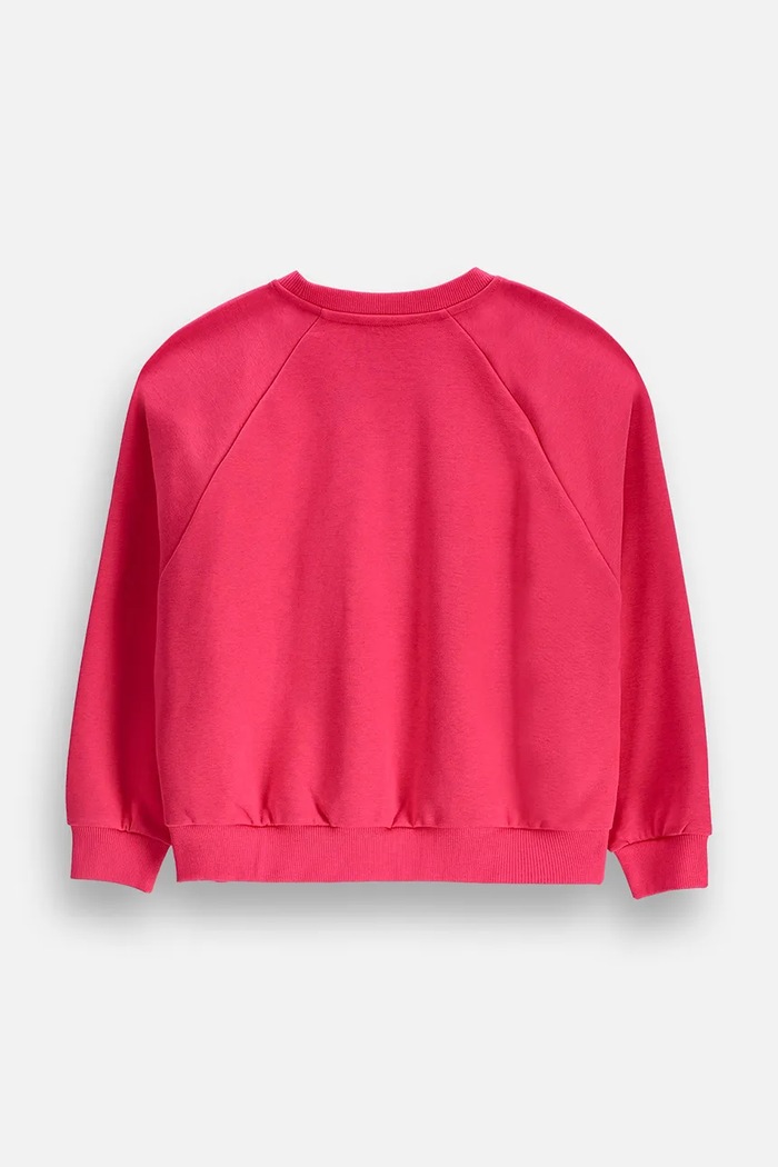 Coccodrillo Bluza dziecięca z bawełną ZC6132101SGJ różowy AW26