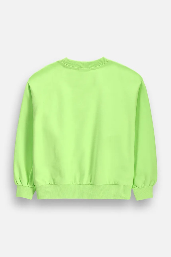 Coccodrillo Bluza dziecięca bawełniana ZC6132102HGJ zielony AW26