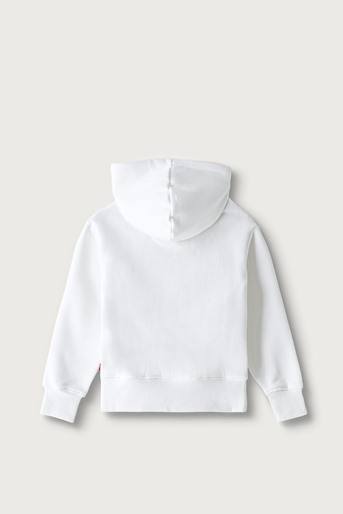 Levi's Кофта с капюшоном для детей с хлопком BATWING PATCH HOODIE 3ER942 белый AW26