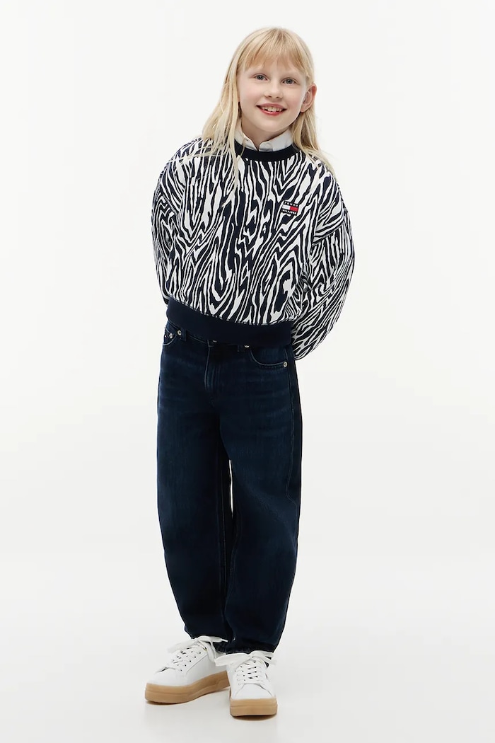 Bluza dziecięca bawełniana Tommy Hilfiger KG0KG09567.104.122.9BY2 czarny