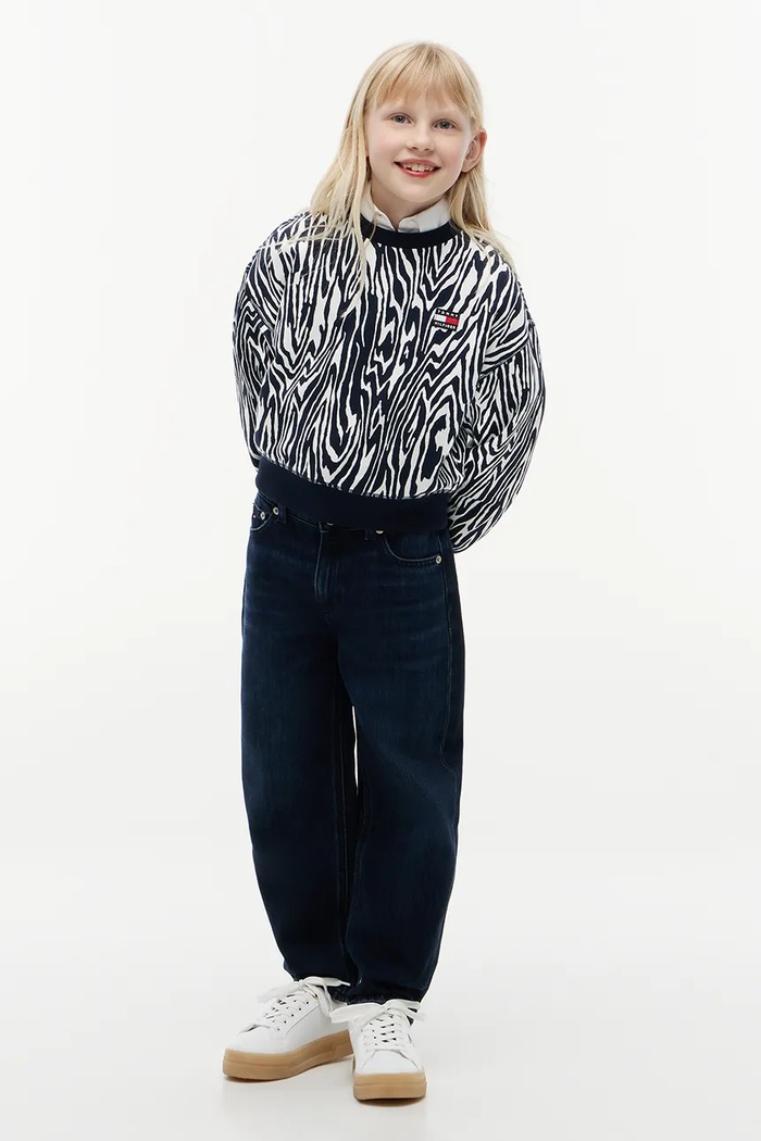 Bluza dziecięca bawełniana Tommy Hilfiger KG0KG09567.128.176.9BY2 czarny