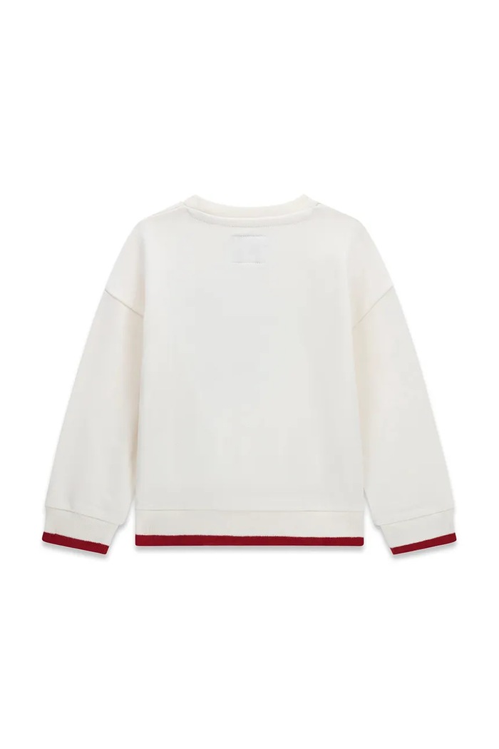 Guess Bluza dziecięca bawełniana K6BQ07.K5904.9BY2 beżowy AW26