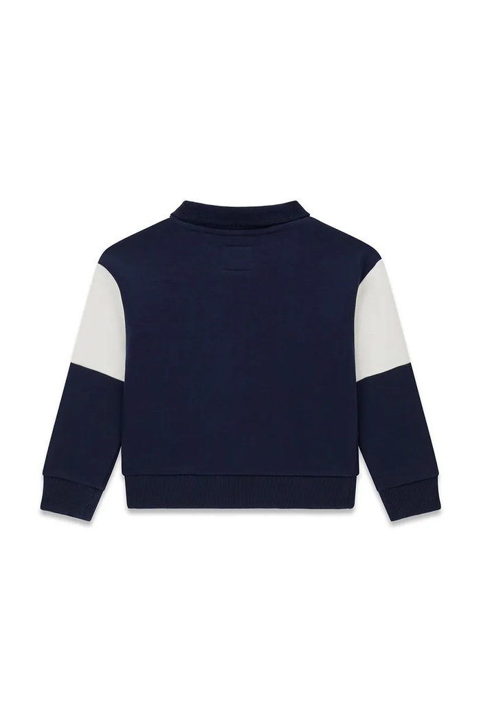 Guess Bluza dziecięca bawełniana K6BQ05.K5901.9BY2 granatowy AW26