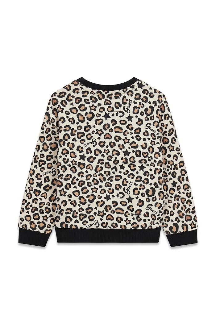 Guess Bluza dziecięca bawełniana K6BQ04.K5896.9BY2 beżowy AW26