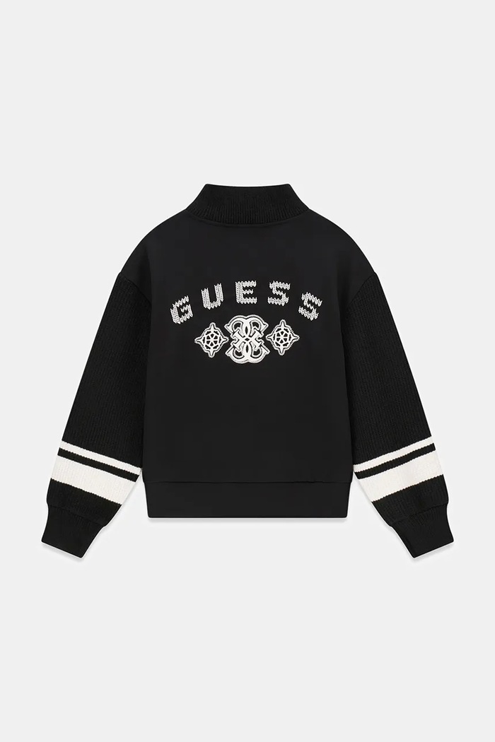 Guess Bluza dziecięca J6BQ18.K7386.9BY2 czarny AW26
