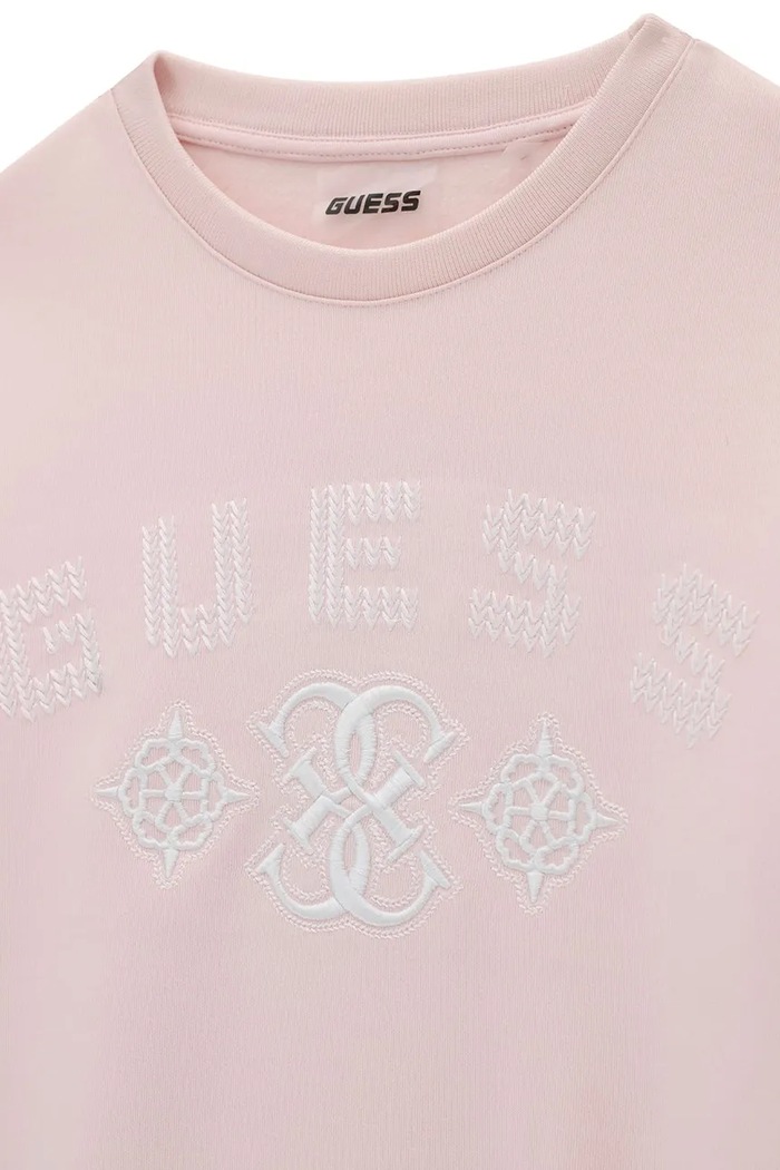 Dziewczynka Guess Bluza dziecięca J6BQ17.K7270.9BY2 różowy