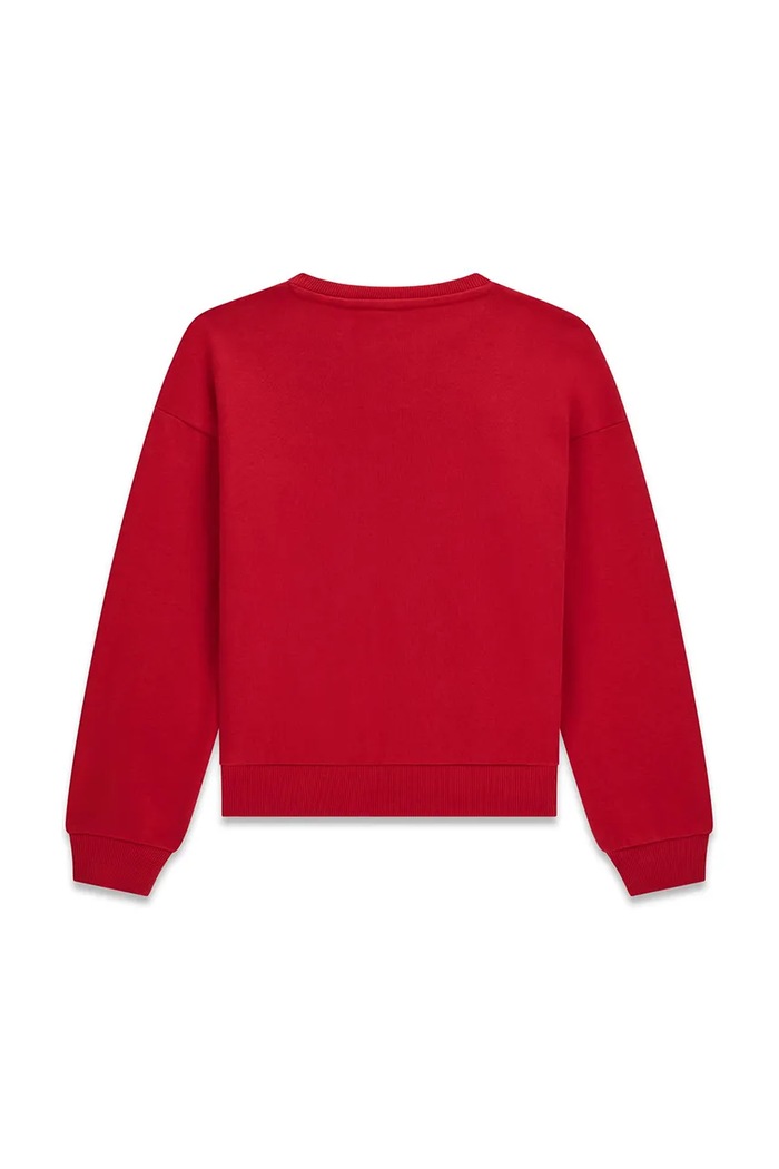 Guess Hanorac pentru copii din bumbac J6BQ09.K6096.9BY2 rosu AW26