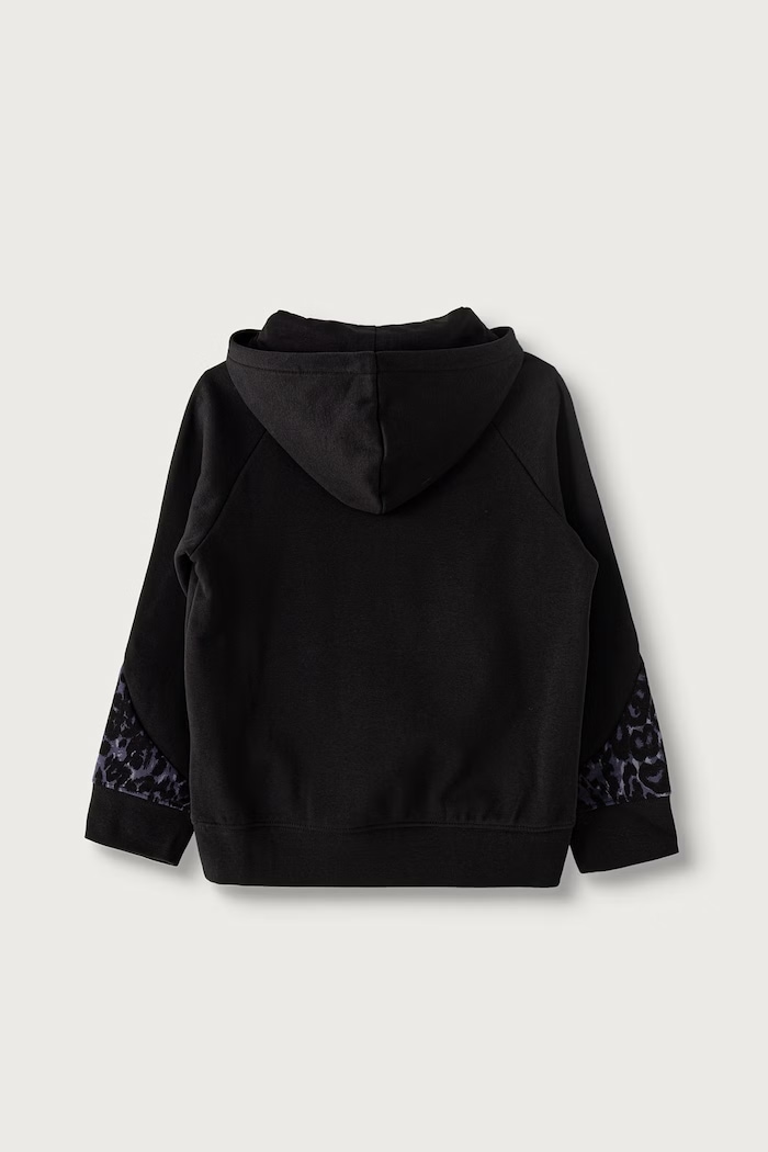 Puma dukserica sa kapuljačom za djecu s pamukom PUMA SPORT ANIMAL Hoodie 694847 crna AW26