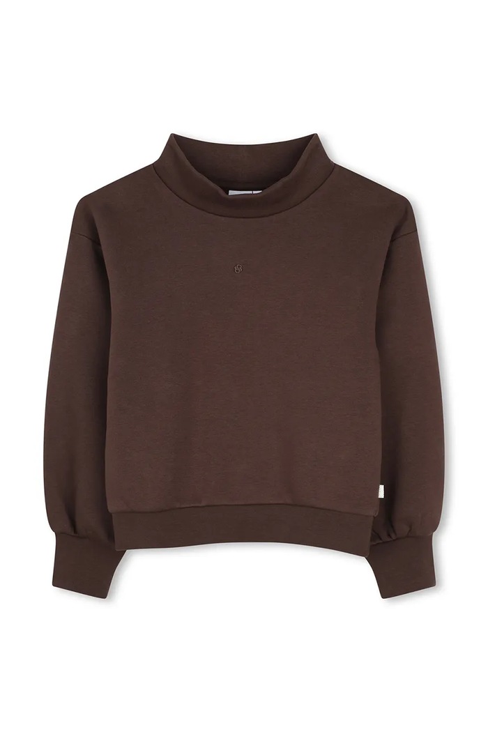 BOSS Dukserica za djecu od pamuka J53458.114.150 smeđa AW26