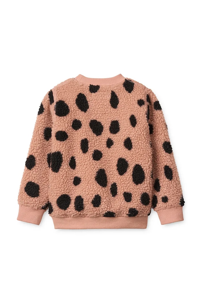 Djevojčice Liewood Dukserica za djecu Ridley Printed Pile Sweatshirt LW21206.9BY2 roza