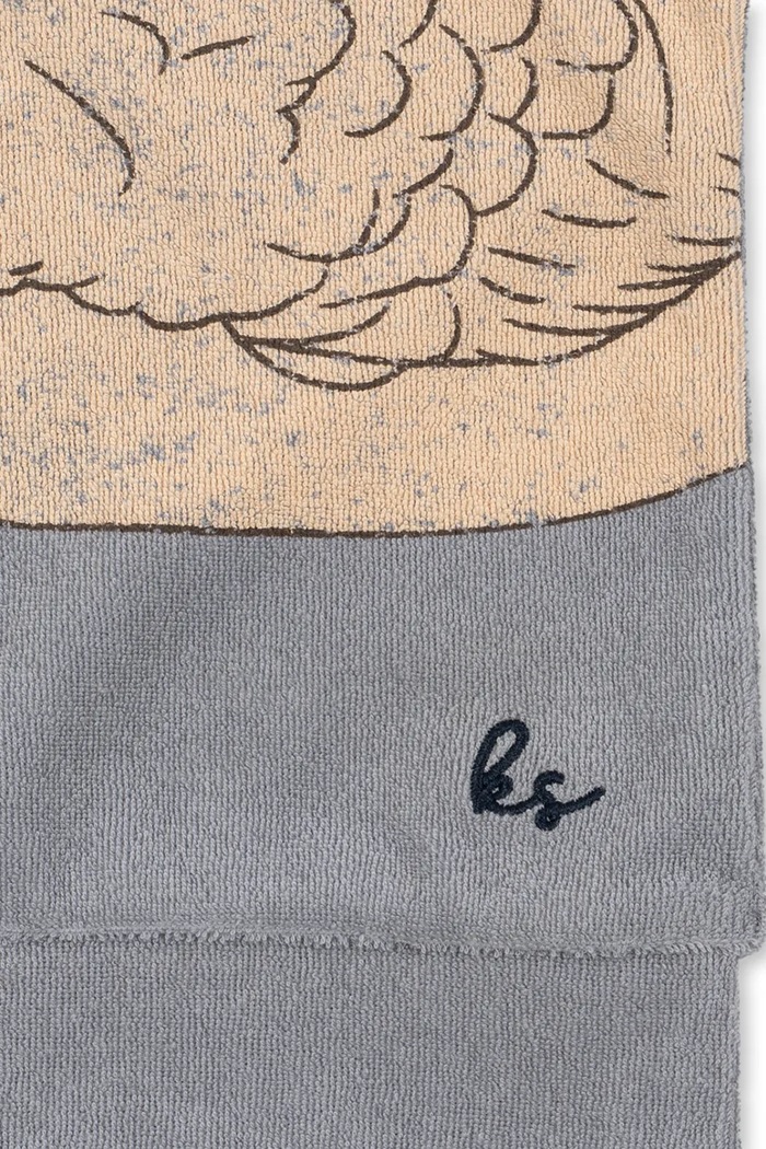 Konges Sløjd bluza dziecięca z bawełną ITTY SWEATSHIRT GOTS KS107615.9BY2 niebieski