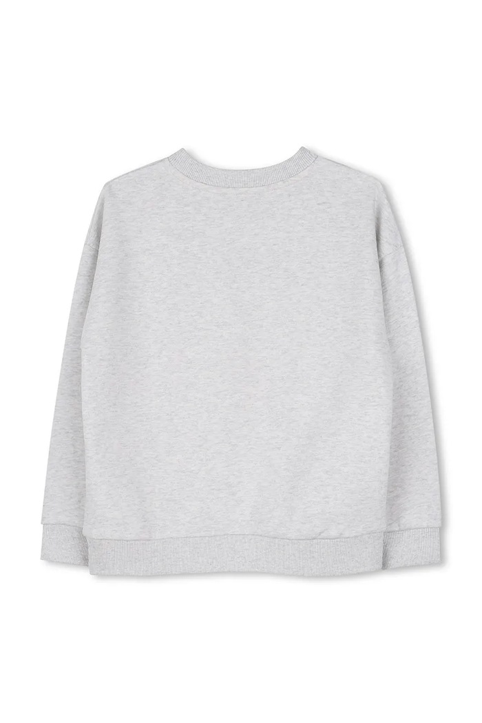 Dziewczynka MARC JACOBS Bluza dziecięca bawełniana W61009.156 szary