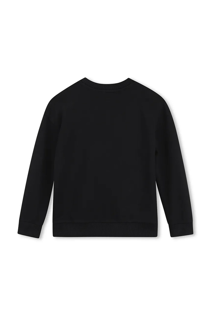 MARC JACOBS Dukserica sa kapuljačom za djecu od pamuka W61005.114.150 crna AW26