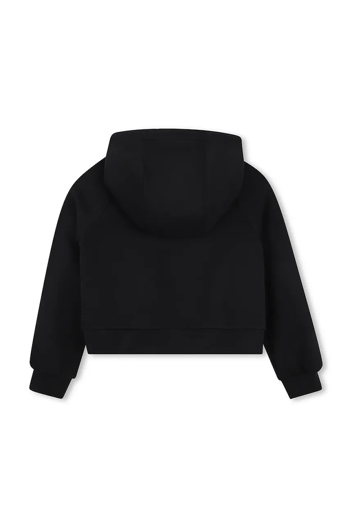 Dievča Michael Kors Mikina na zips s kapucňou detská R30713.114.150 čierna