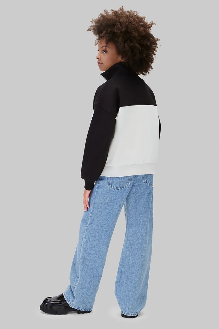 Bluza dziecięca z bawełną Calvin Klein Jeans LVCKFJB13G.9BY2 czarny