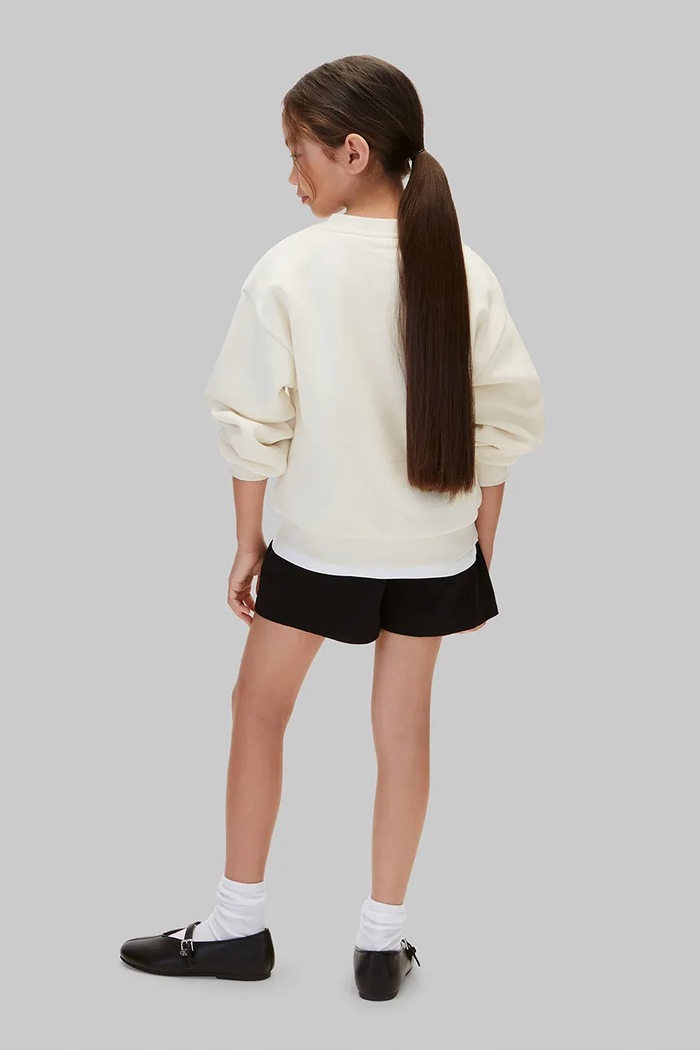 Bluza dziecięca bawełniana Calvin Klein Jeans LVCKFJB41G.104.116.9BY2 beżowy