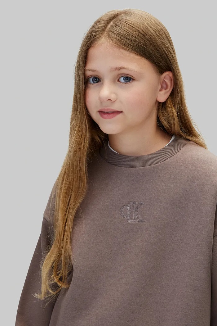 Calvin Klein Jeans Bluza dziecięca z bawełną LVCKFJB10G.9BY2