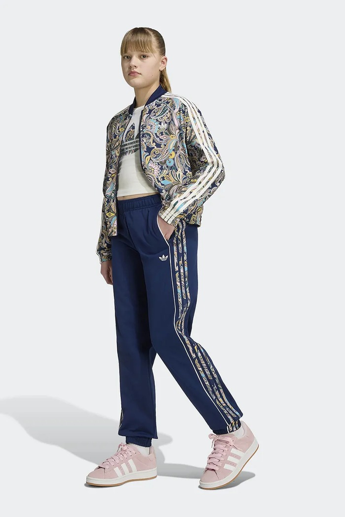 adidas Originals bluza rozpinana dziecięca granatowy KR9186