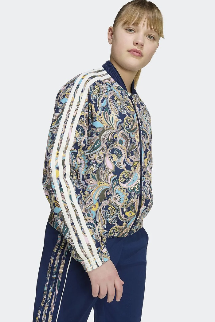 adidas Originals bluza rozpinana dziecięca KR9186 granatowy