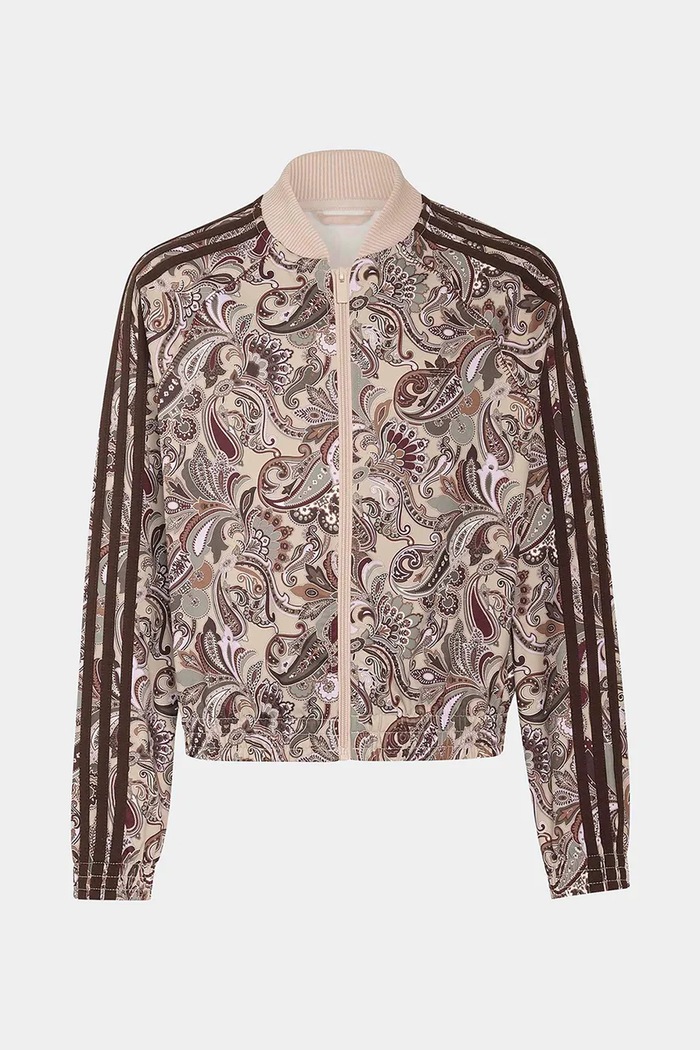 adidas Originals bluza rozpinana dziecięca KU9719 brązowy AW26