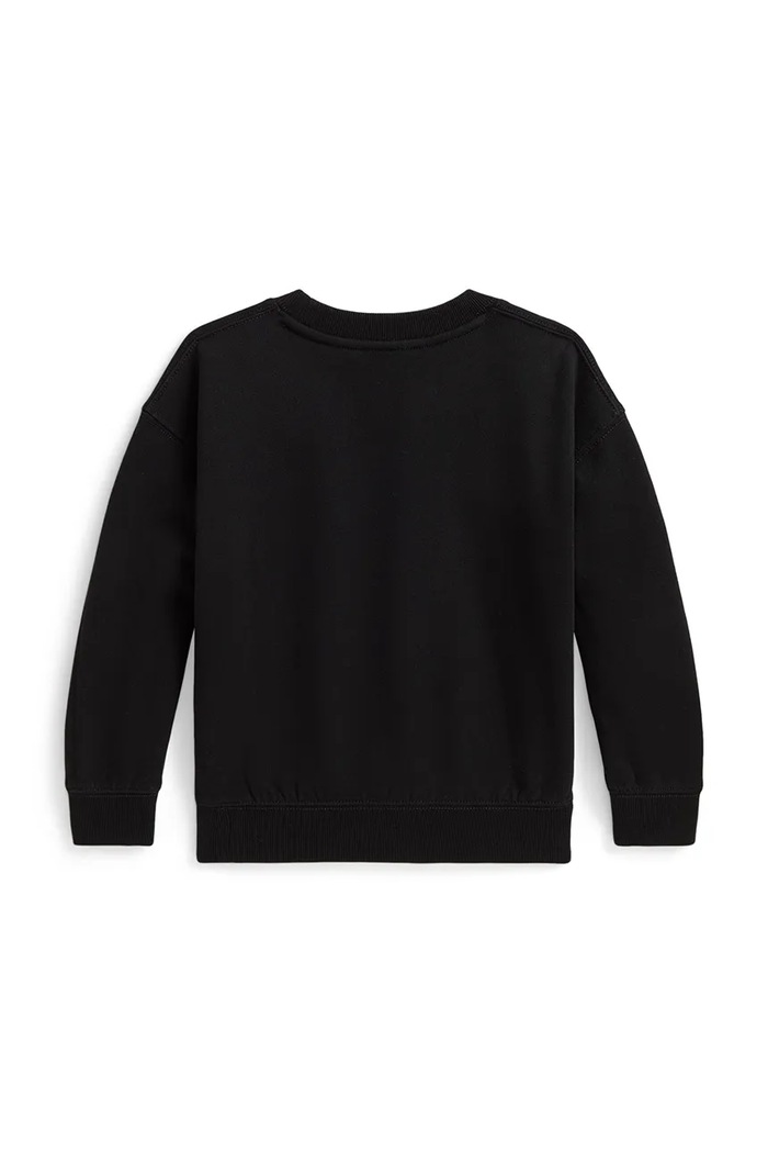 Polo Ralph Lauren Dukserica za djecu s pamukom 312B31542001 crna AW26