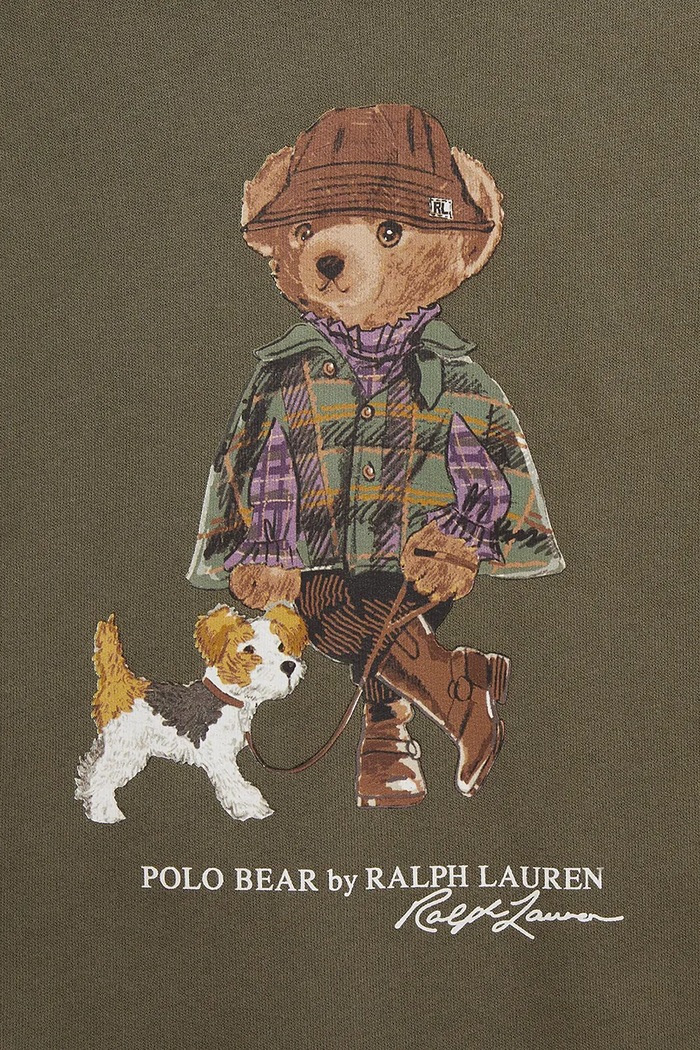 Mikina detská s bavlnou Polo Ralph Lauren 313B26298001 zelená