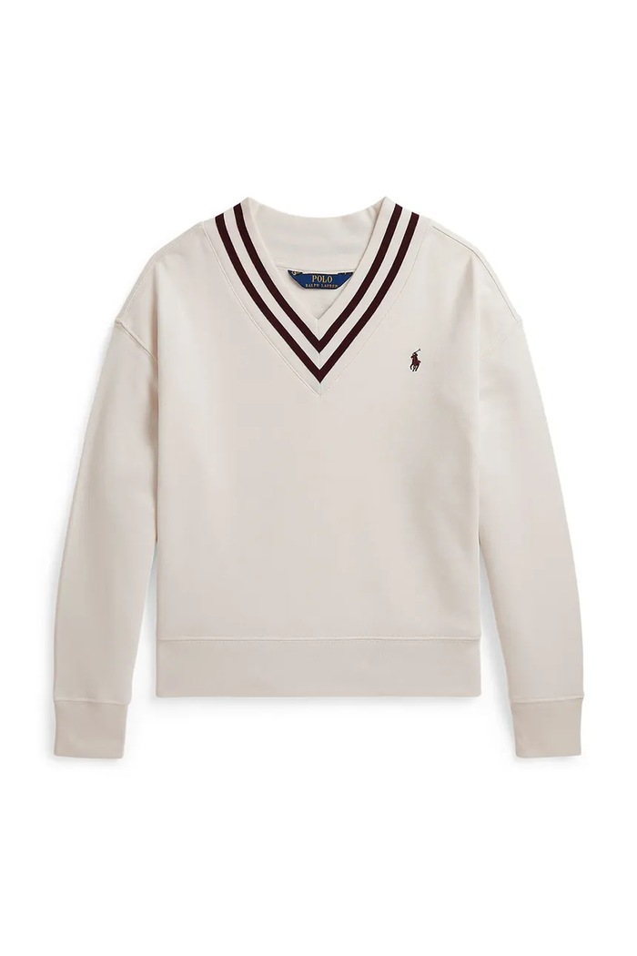 Polo Ralph Lauren dukserica za djecu s pamukom 313B26259001 bijela AW26