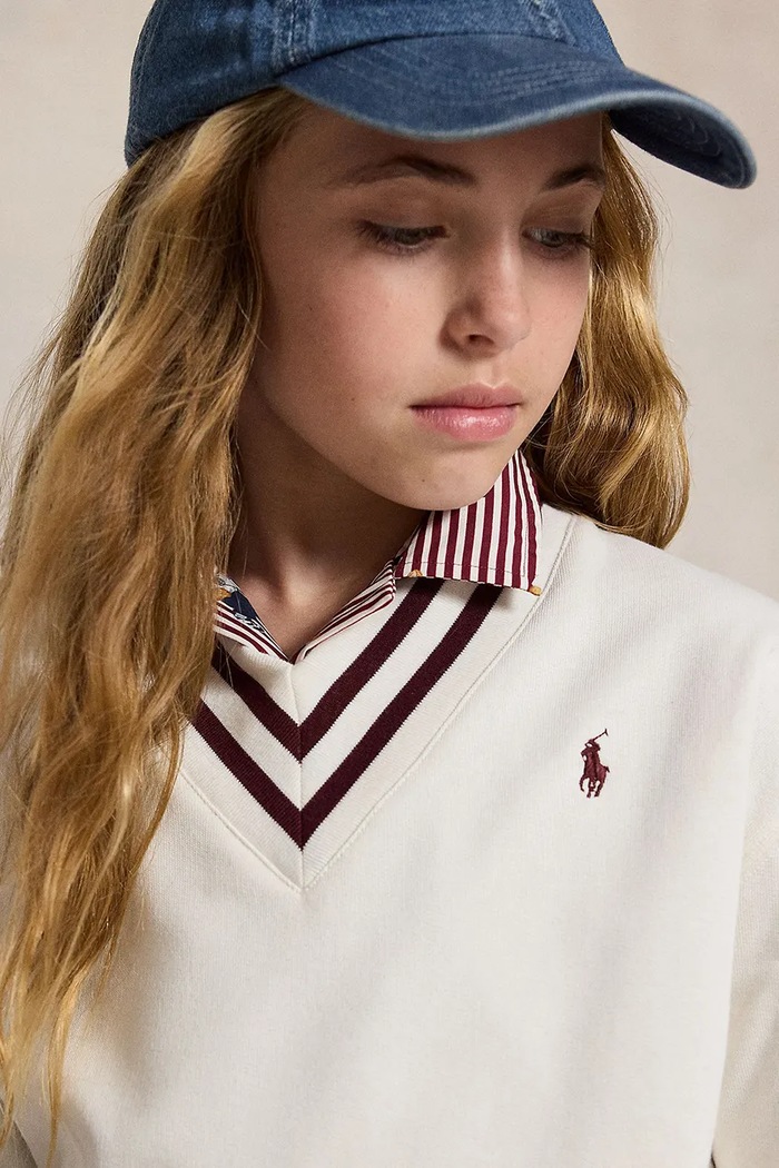 Polo Ralph Lauren dukserica za djecu s pamukom 313B26259001 bijela