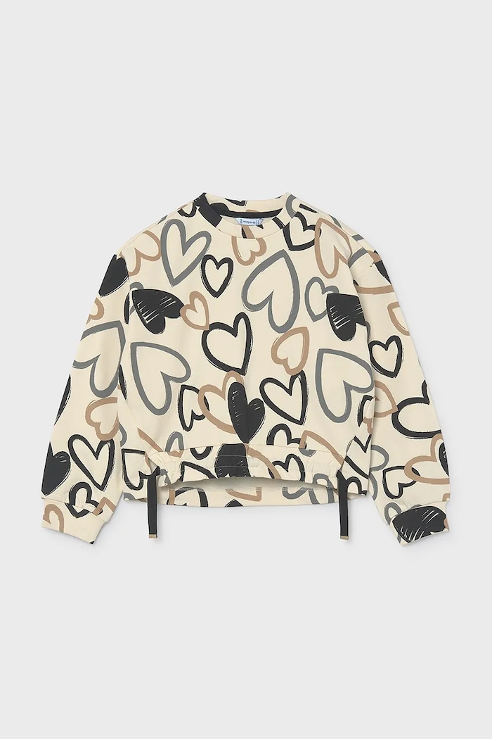 Mayoral Кофта для детей с хлопком 7430.8E.Junior.9BY2 бежевый AW26