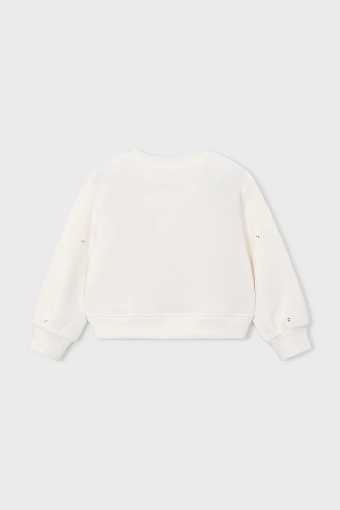 Mayoral μπλούζα παιδική με βαμβάκι 4408.6L.Mini.9BY2 μπεζ AW26