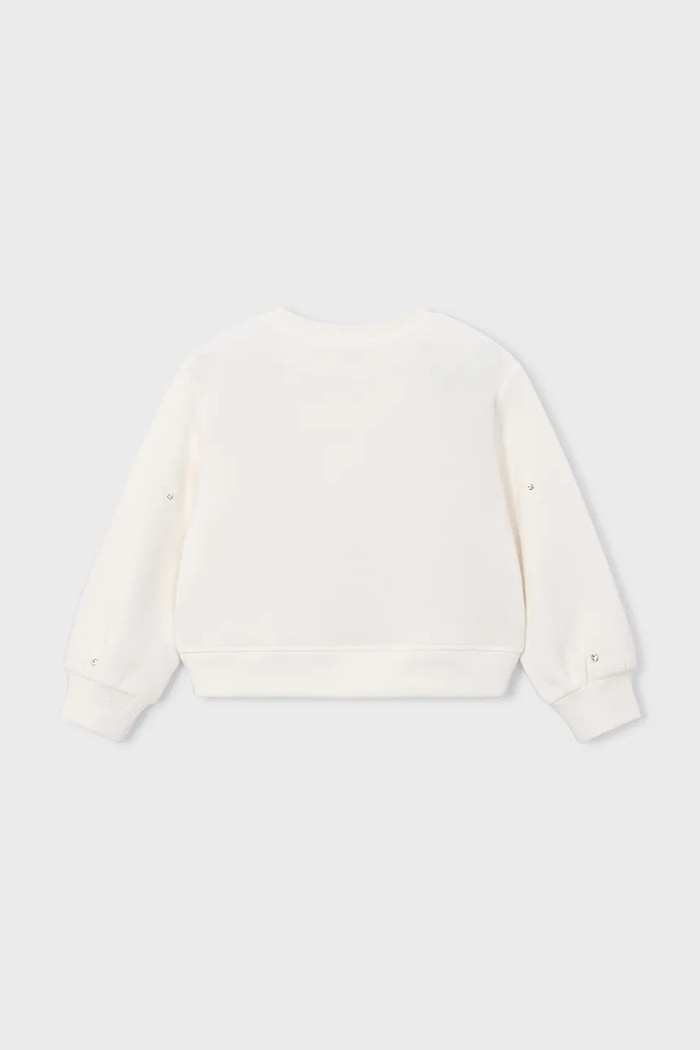 Mayoral μπλούζα παιδική με βαμβάκι 4408.6L.Mini.9BY2 μπεζ AW26