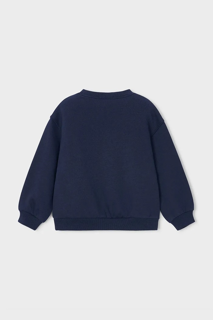 Mayoral Кофта для детей с хлопком 4407.6G.Mini.9BY2 тёмно-синий AW26