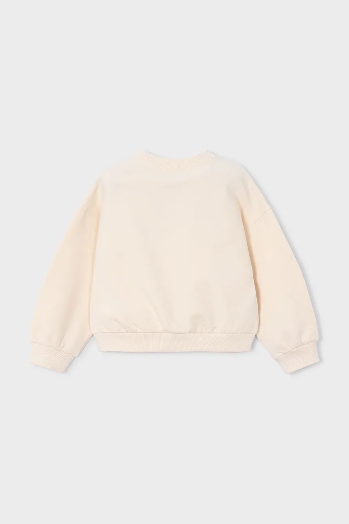 Mayoral μπλούζα παιδική με βαμβάκι 4405.6D.Mini.9BY2 μπεζ AW26