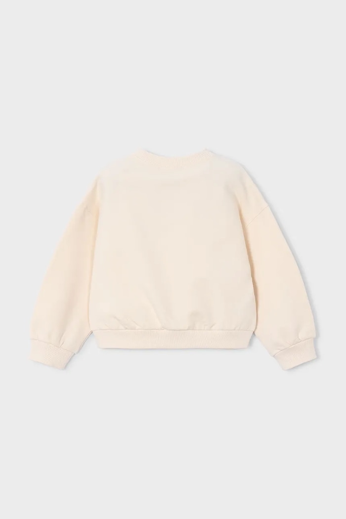 Mayoral μπλούζα παιδική με βαμβάκι 4405.6D.Mini.9BY2 μπεζ AW26