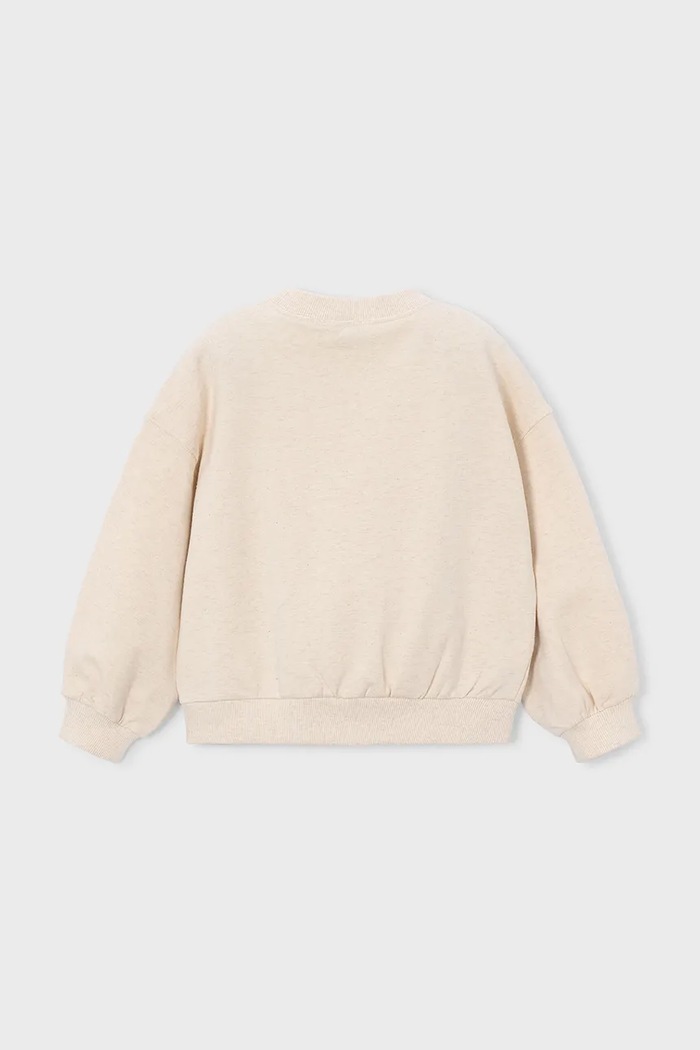 Mayoral μπλούζα παιδική με βαμβάκι 4405.6D.Mini.9BY2 μπεζ AW26